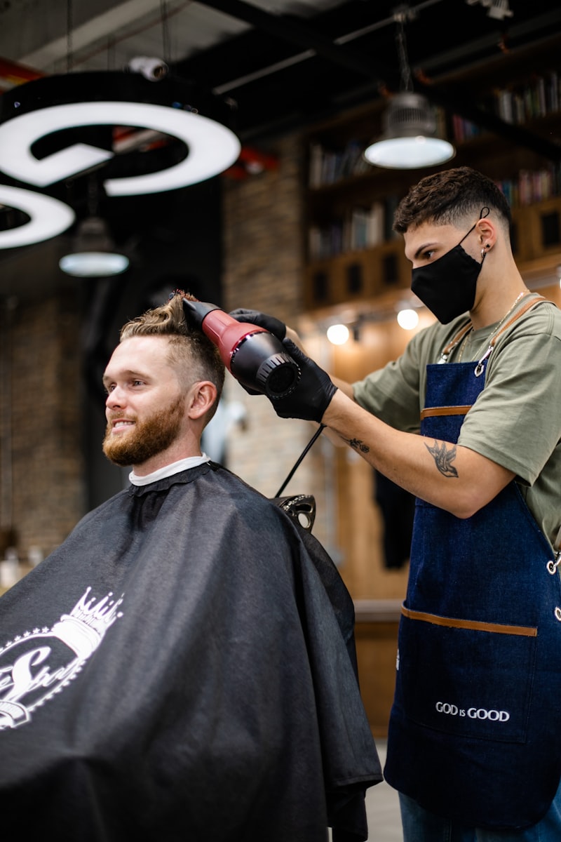 Mid Fade Textured Crop